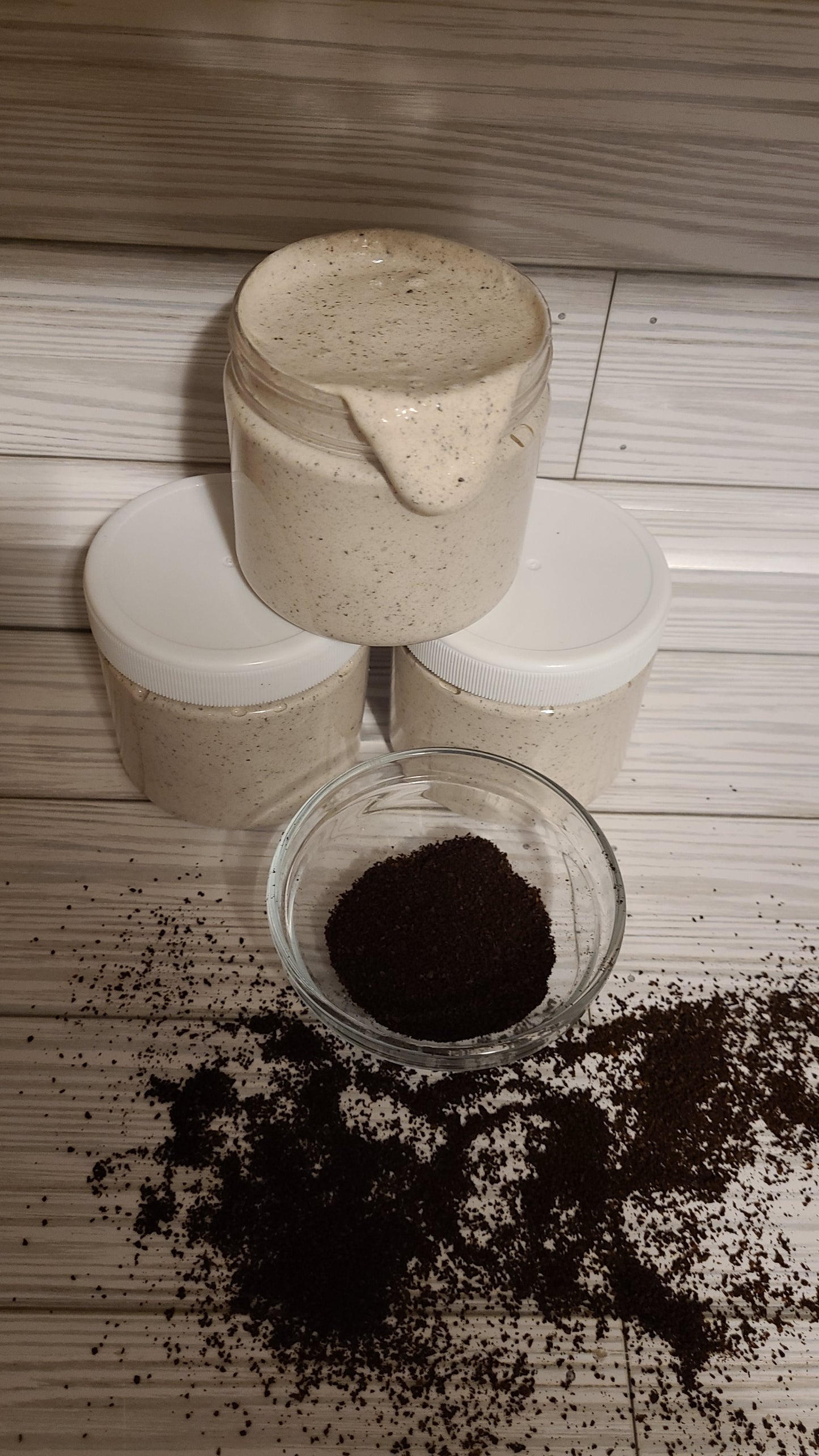 Whipped Foaming coffee sugar scrub
