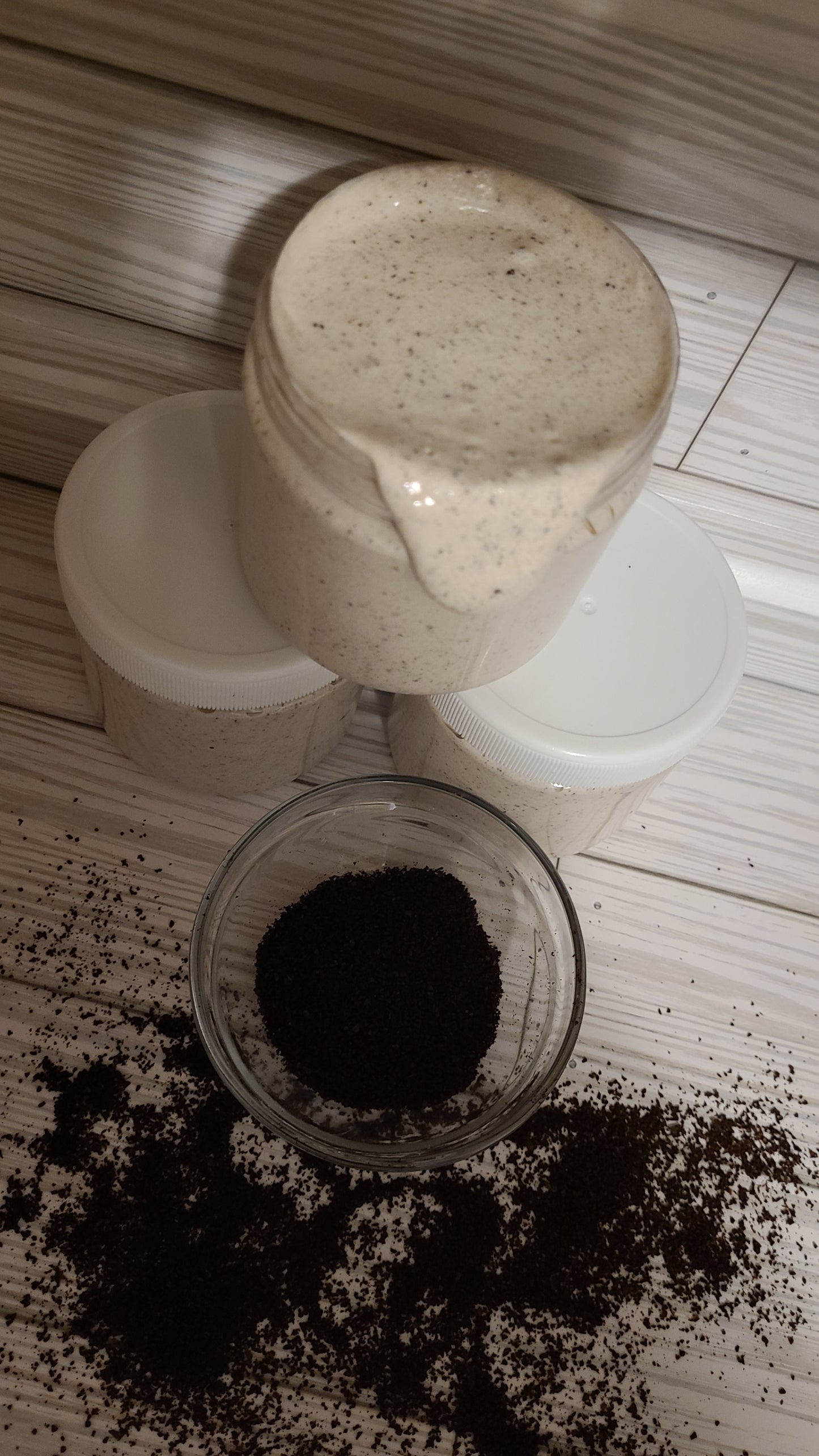 Whipped Foaming coffee sugar scrub