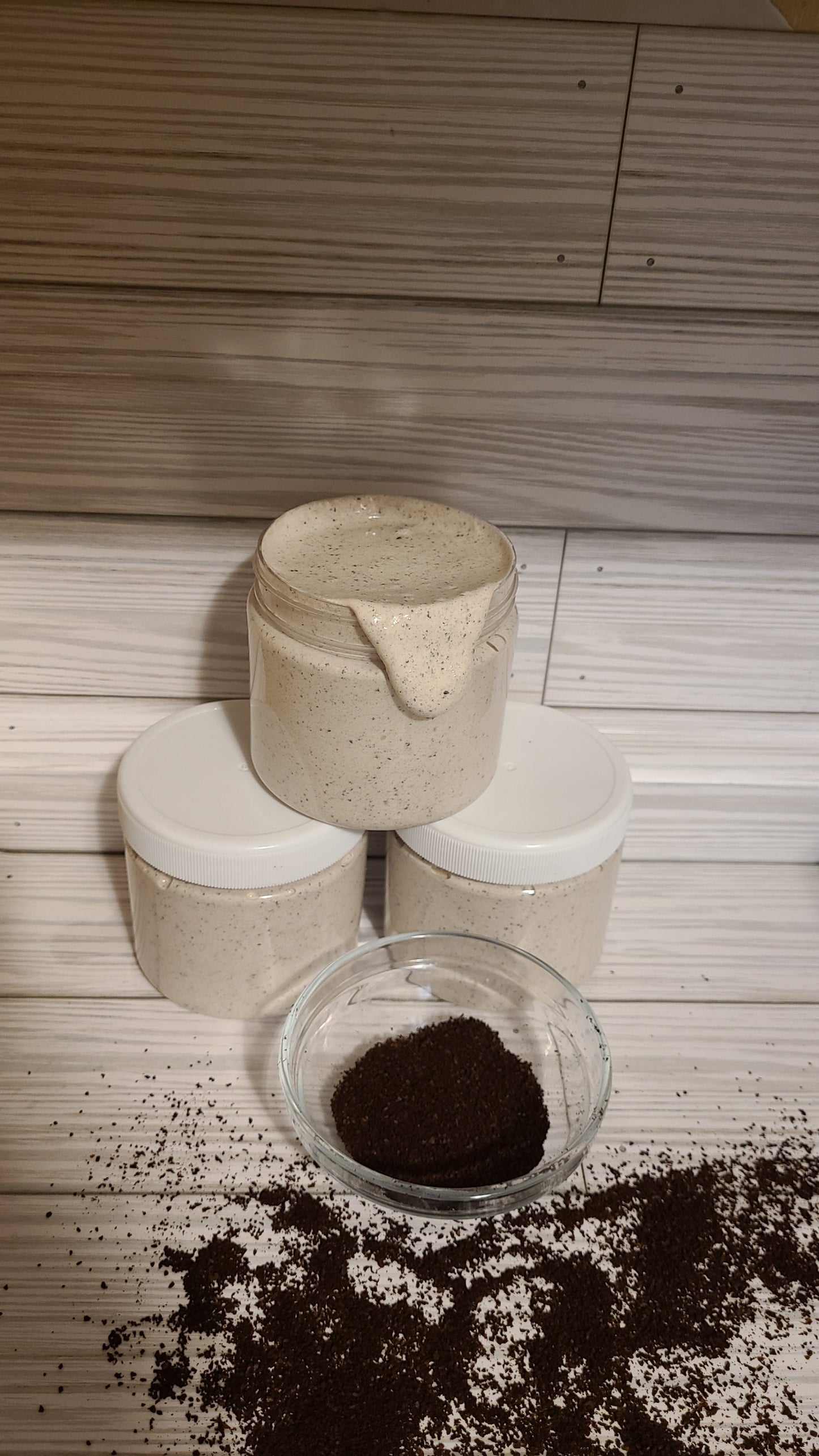 Whipped Foaming coffee sugar scrub