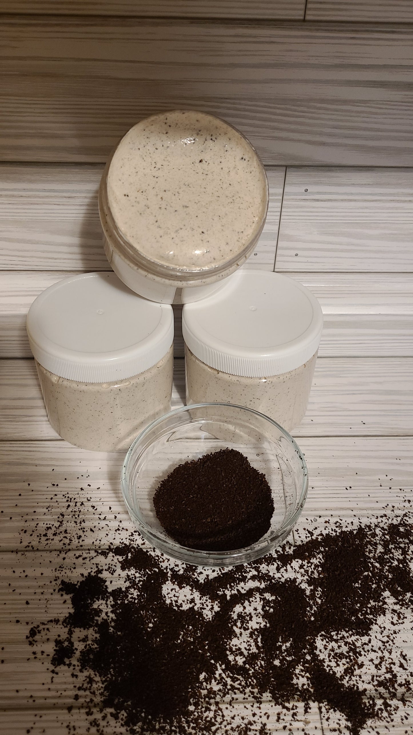 Whipped Foaming coffee sugar scrub
