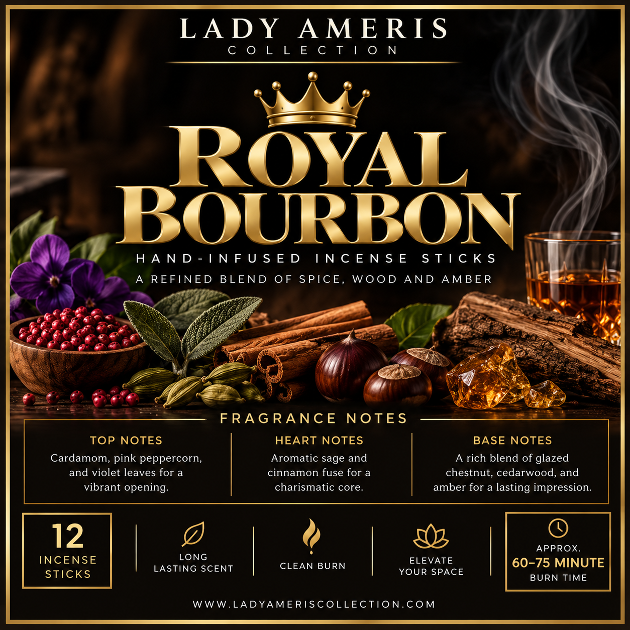 Hand-Infused Incense Sticks