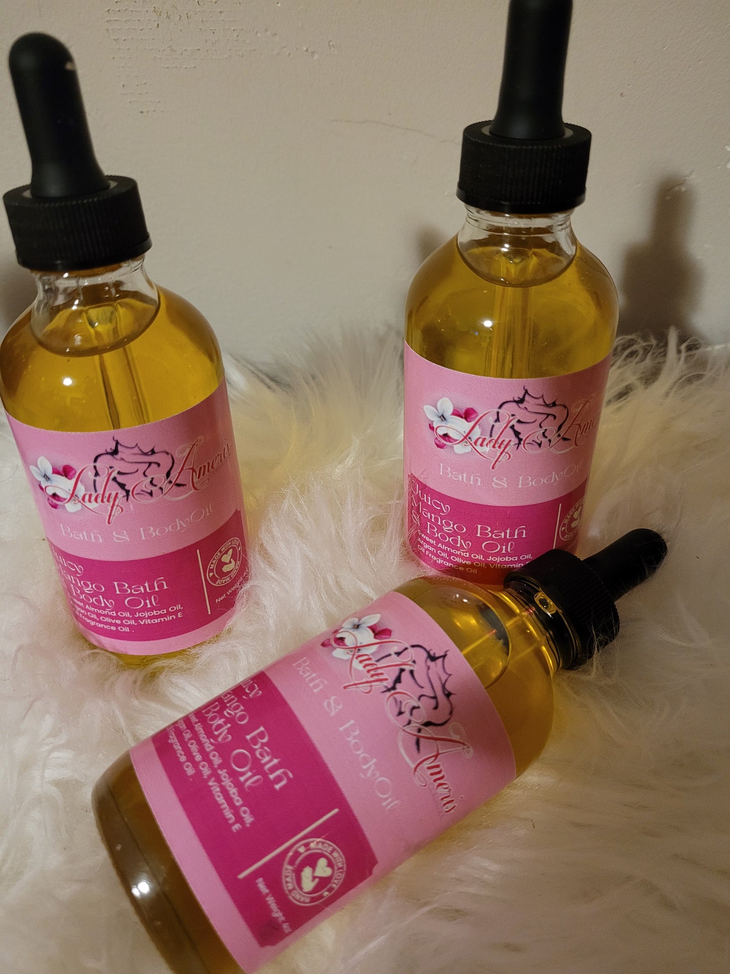 Bath and body oil