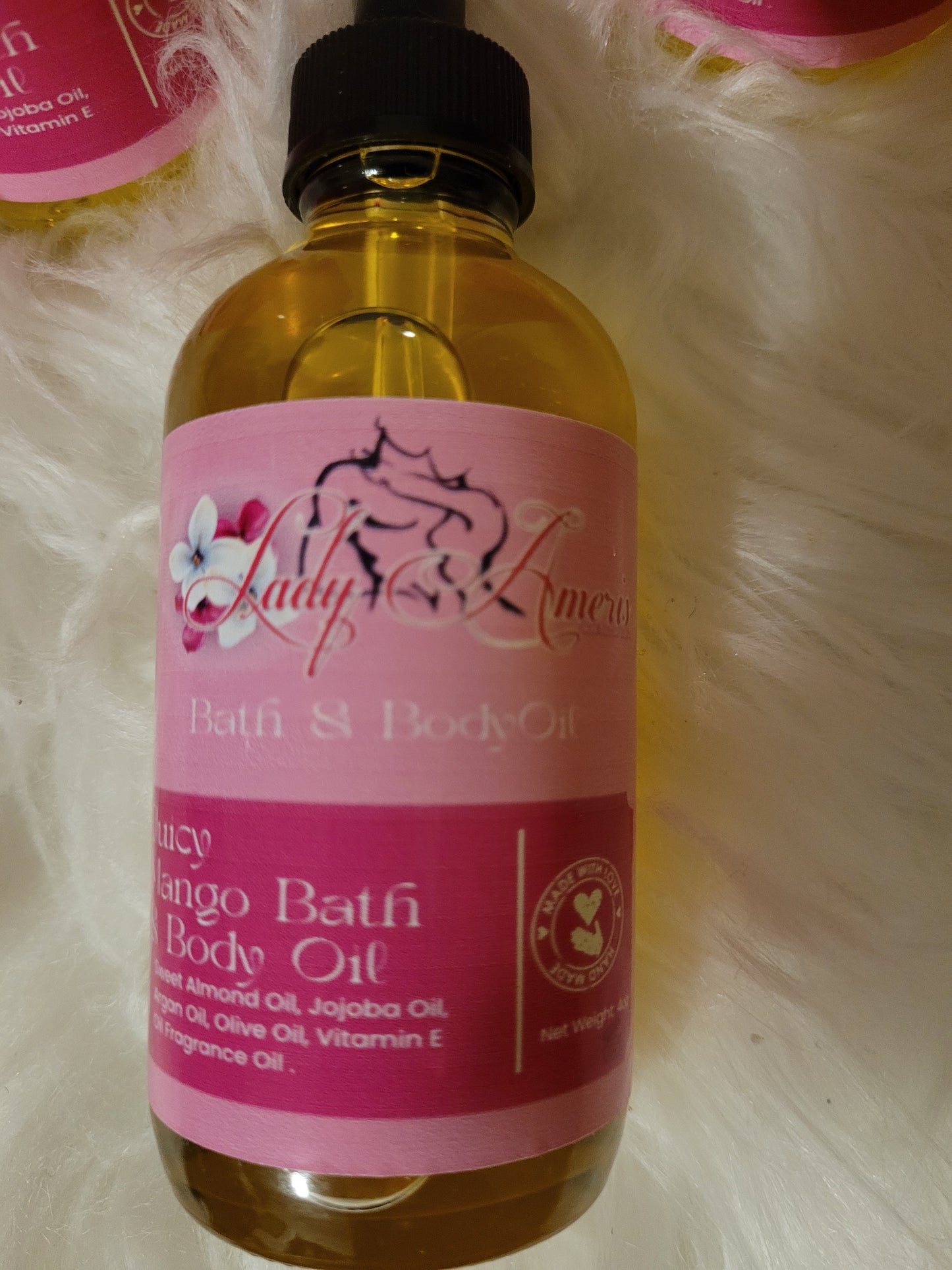 Bath and body oil