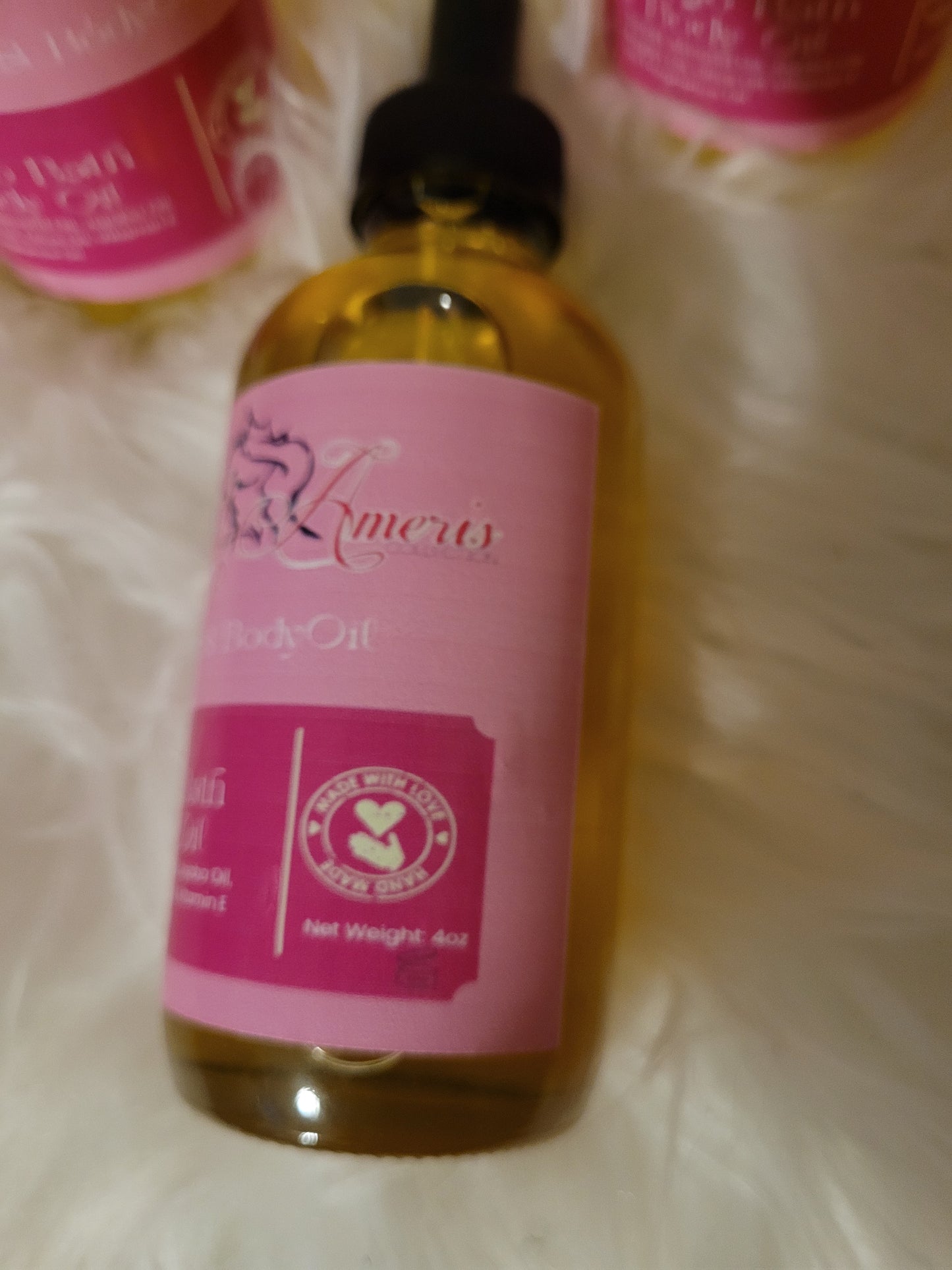 Bath and body oil