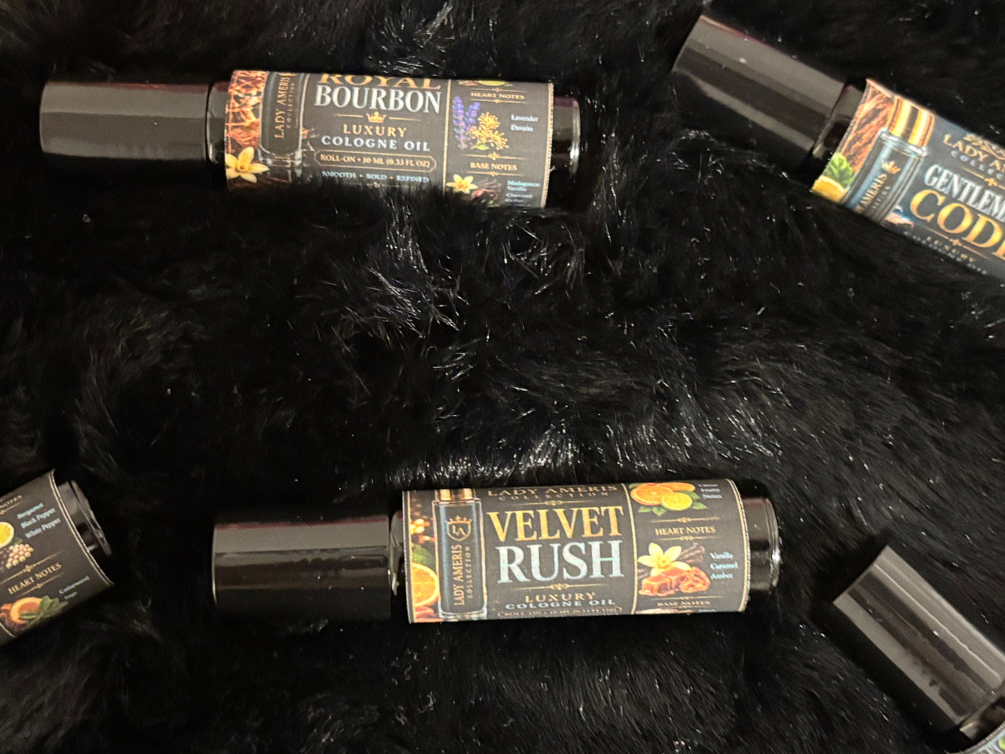Men’s Luxury Roll-On Cologne Oils