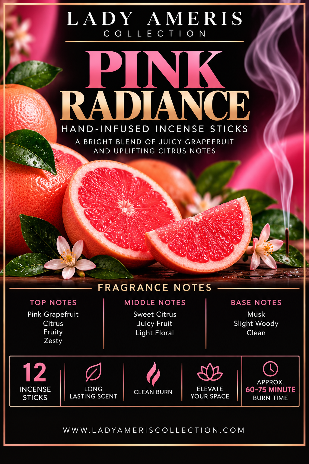 Hand-Infused Incense Sticks