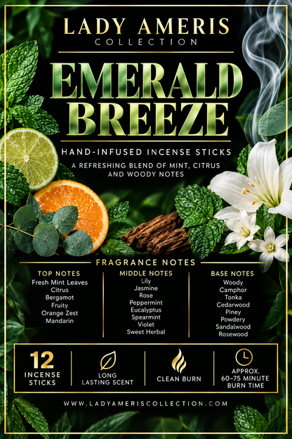Hand-Infused Incense Sticks
