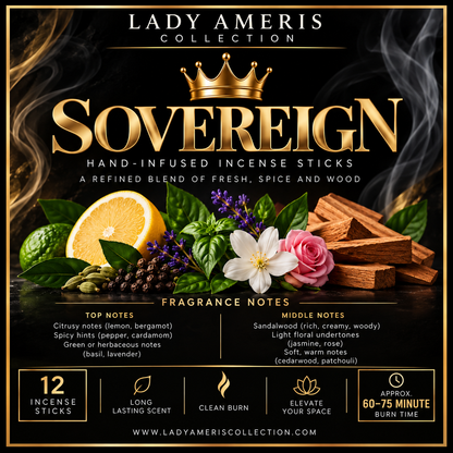 Hand-Infused Incense Sticks