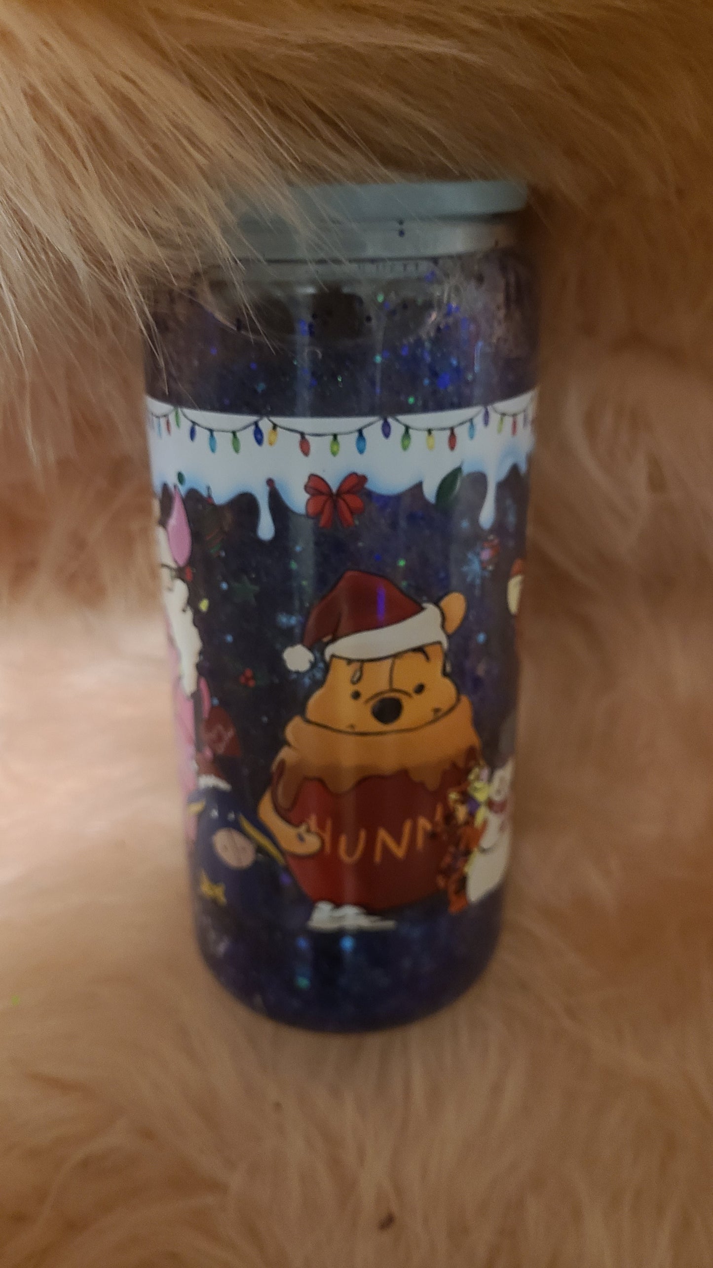 Pooh and Friends Christmas Snowglobe