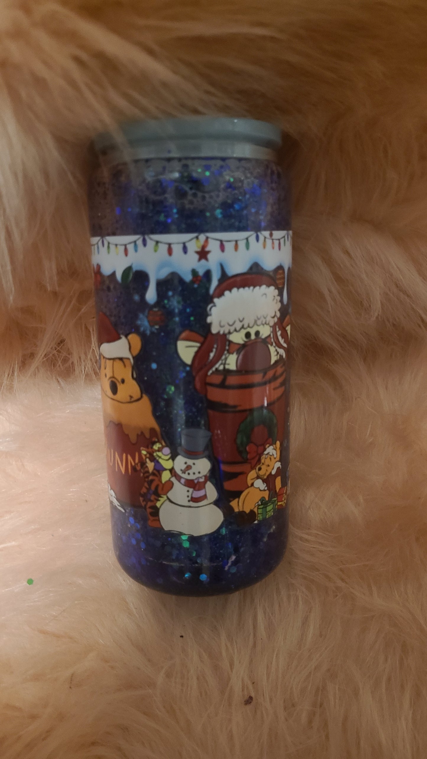 Pooh and Friends Christmas Snowglobe